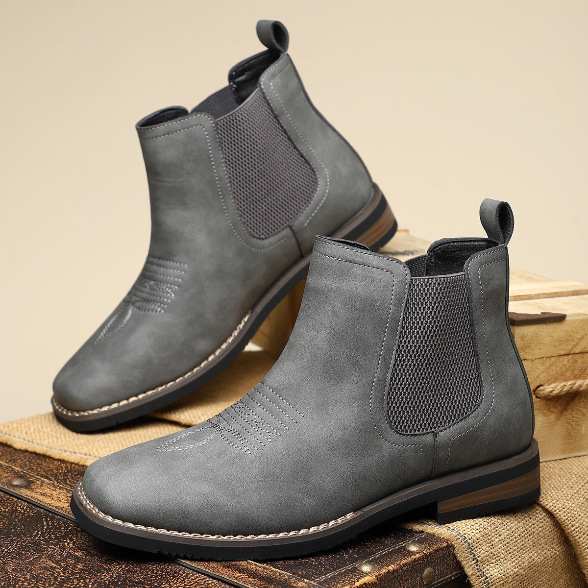 Maxwell – Botas de Cuero con Clase Atemporal y Carácter Robusto