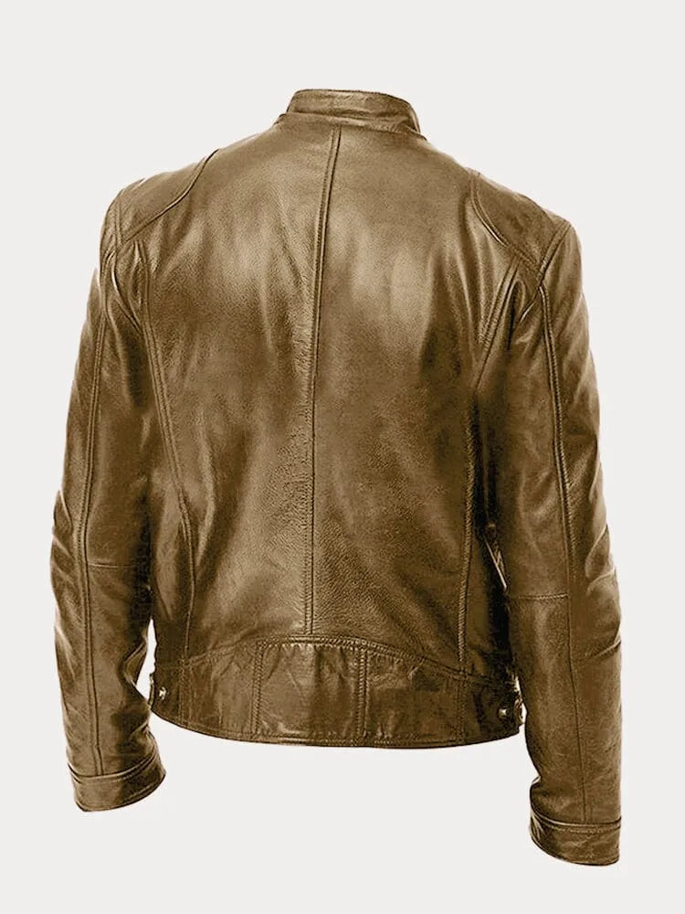 Marco – Chaqueta de cuero con estilo atemporal
