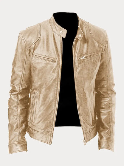 Marco – Chaqueta de cuero con estilo atemporal