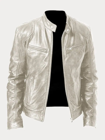 Marco – Chaqueta de cuero con estilo atemporal