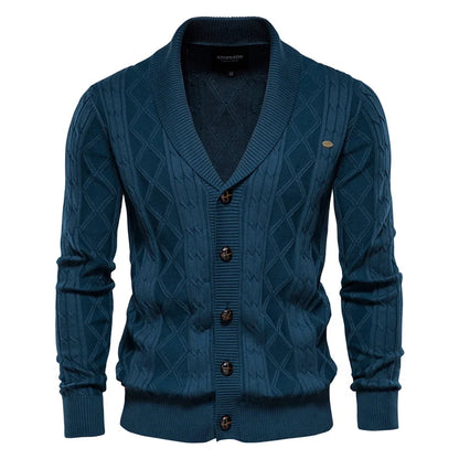 Cárdigan Elegante para Hombre con Cierre de Botones