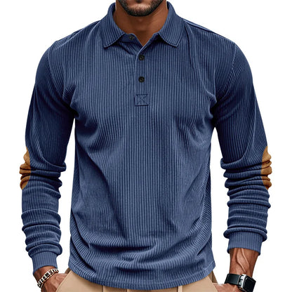 Marcelo – Polo retro de pana casual