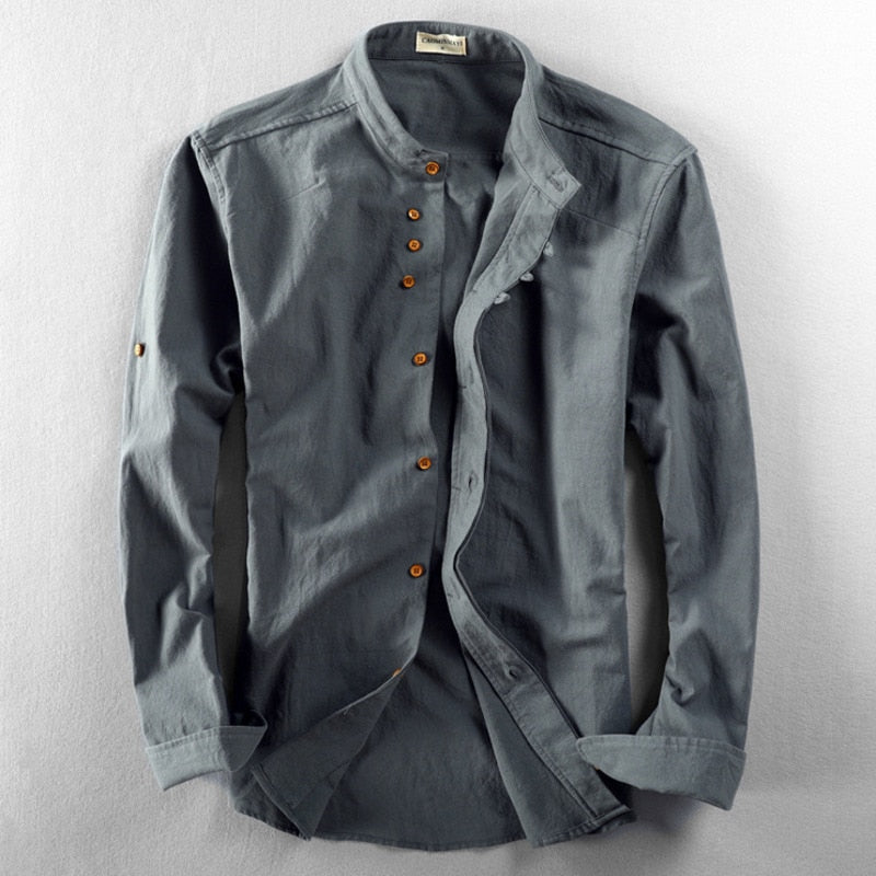 Katana Camisa Estilo Japonés para Hombre