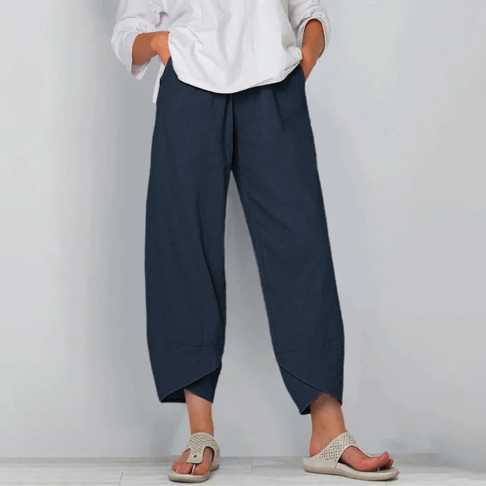 Pantalones Harem Vintage Elegantes