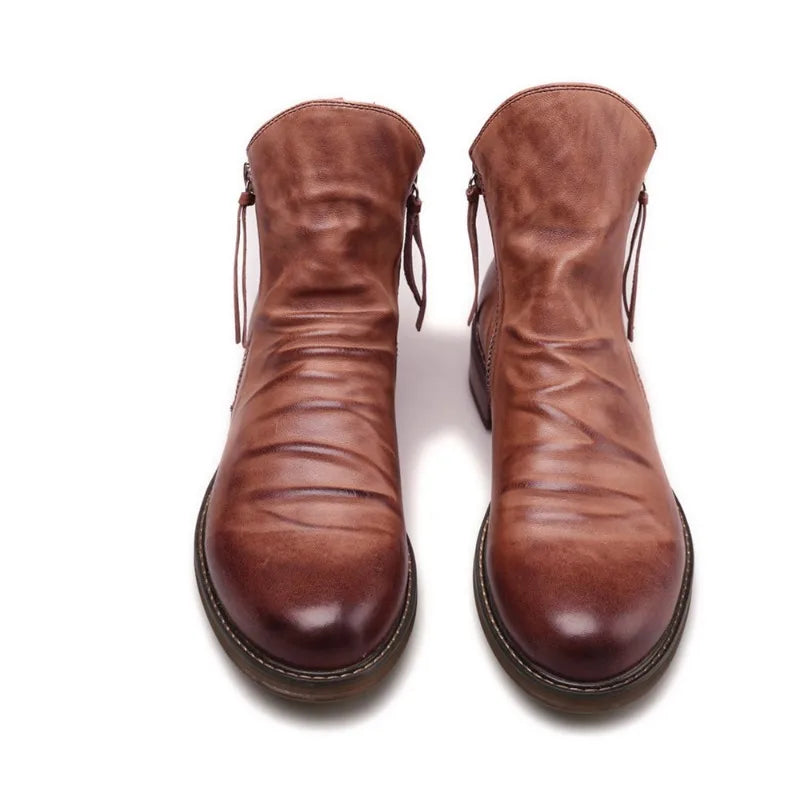 Gordon – Botines Chelsea de Cuero con Elegancia Clásica