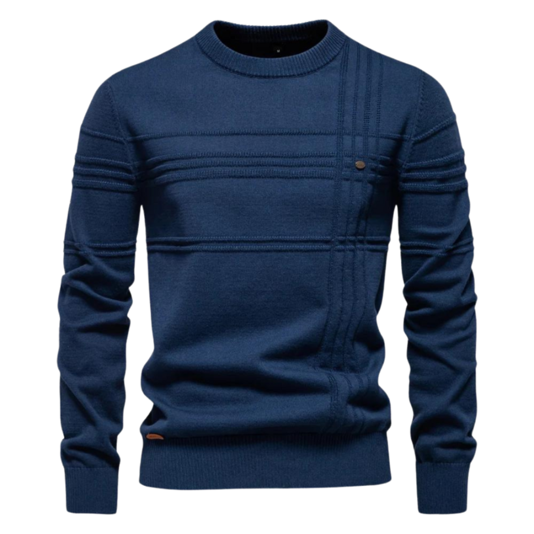 Suéter Elegante para Hombre con Diseño de Cuadros