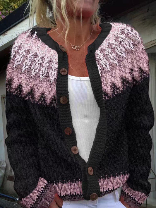 Chaqueta de Punto Vintage Islandesa Daniela