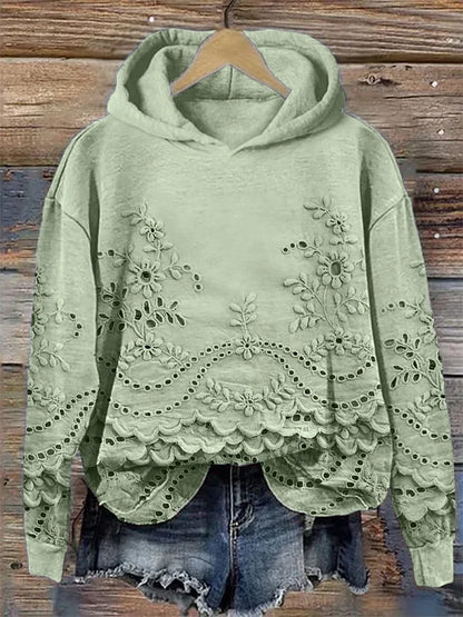 SACHZNA | Sudadera con Bordado Floral