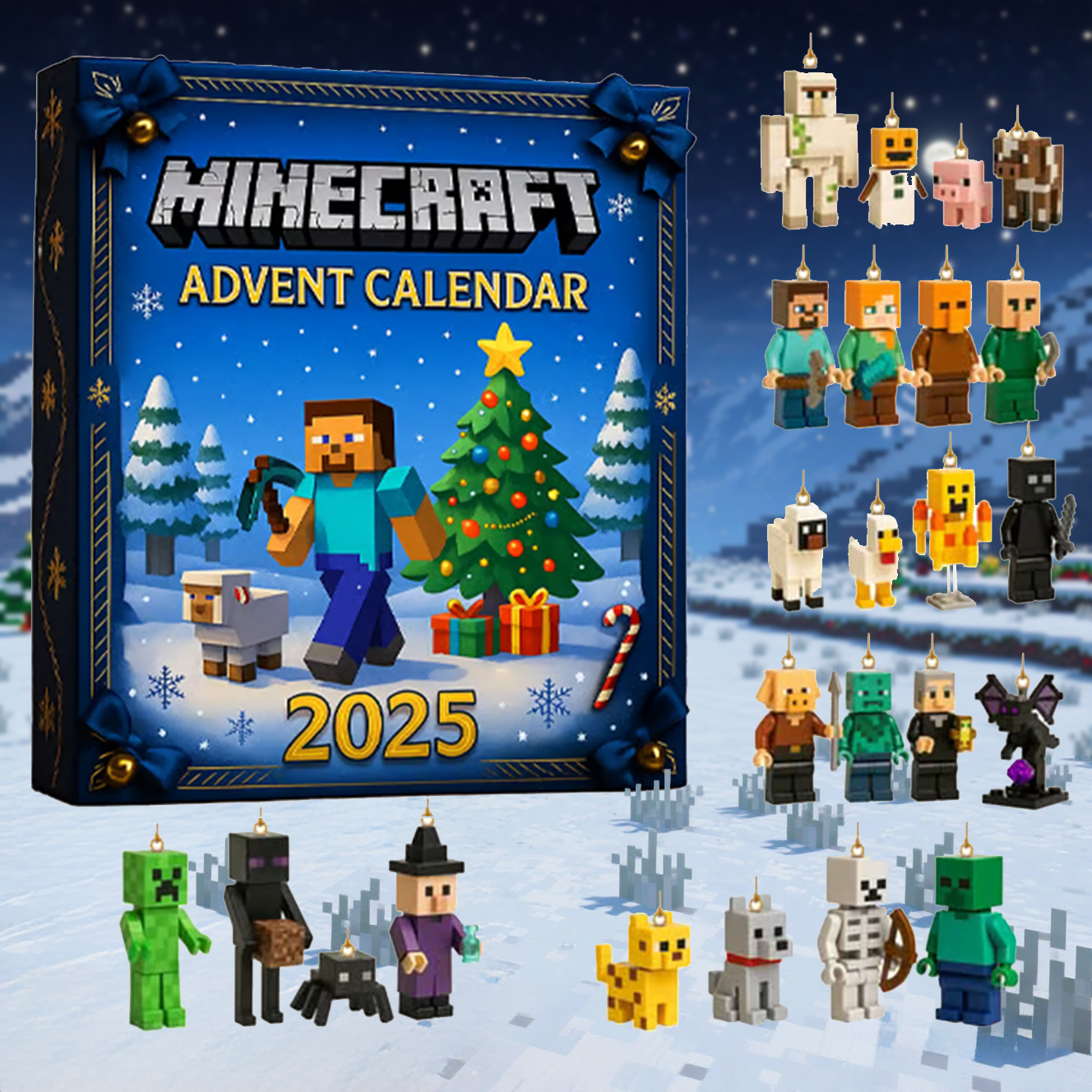 Calendario de Adviento Pixel World 2025