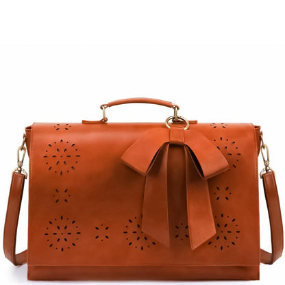 Mochila de Hombro Bernadette con Lazos Elegantes