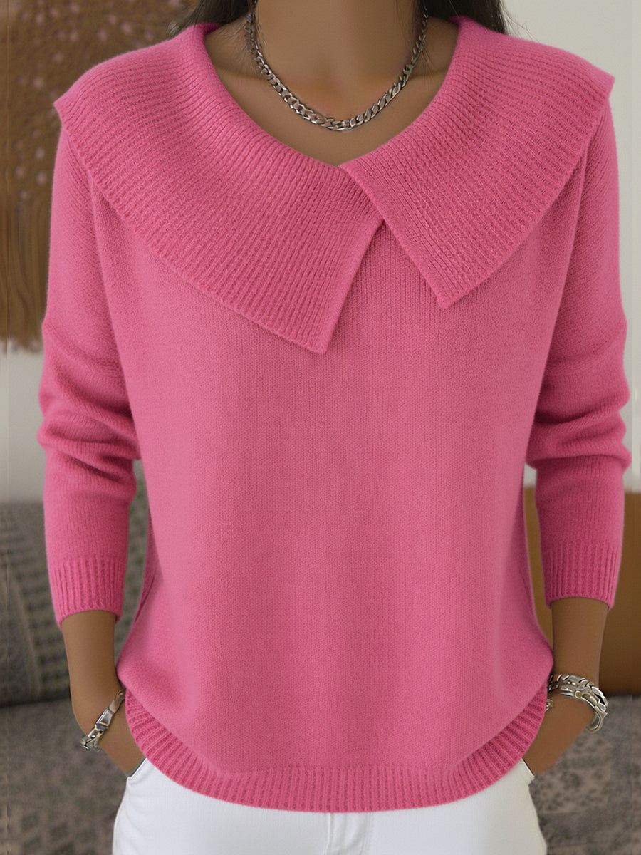Lucia | Jersey Cálido con Cuello Suave