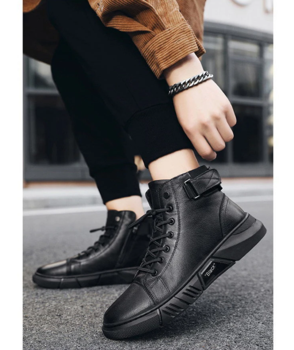 Juan Zapatos de cuero de calidad para hombres