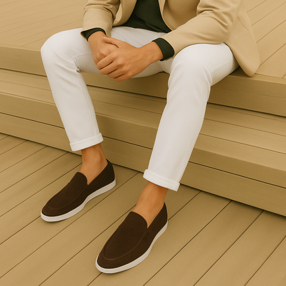 Alejandro Loafers elegantes de gamuza