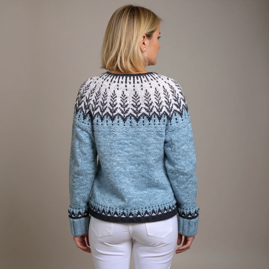 Chaqueta de Punto Vintage Islandesa Nancy
