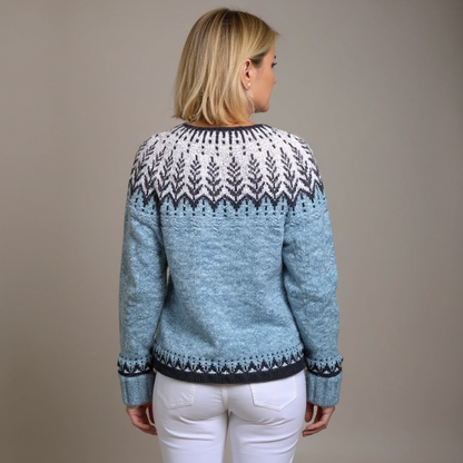 Chaqueta de Punto Vintage Islandesa Nancy