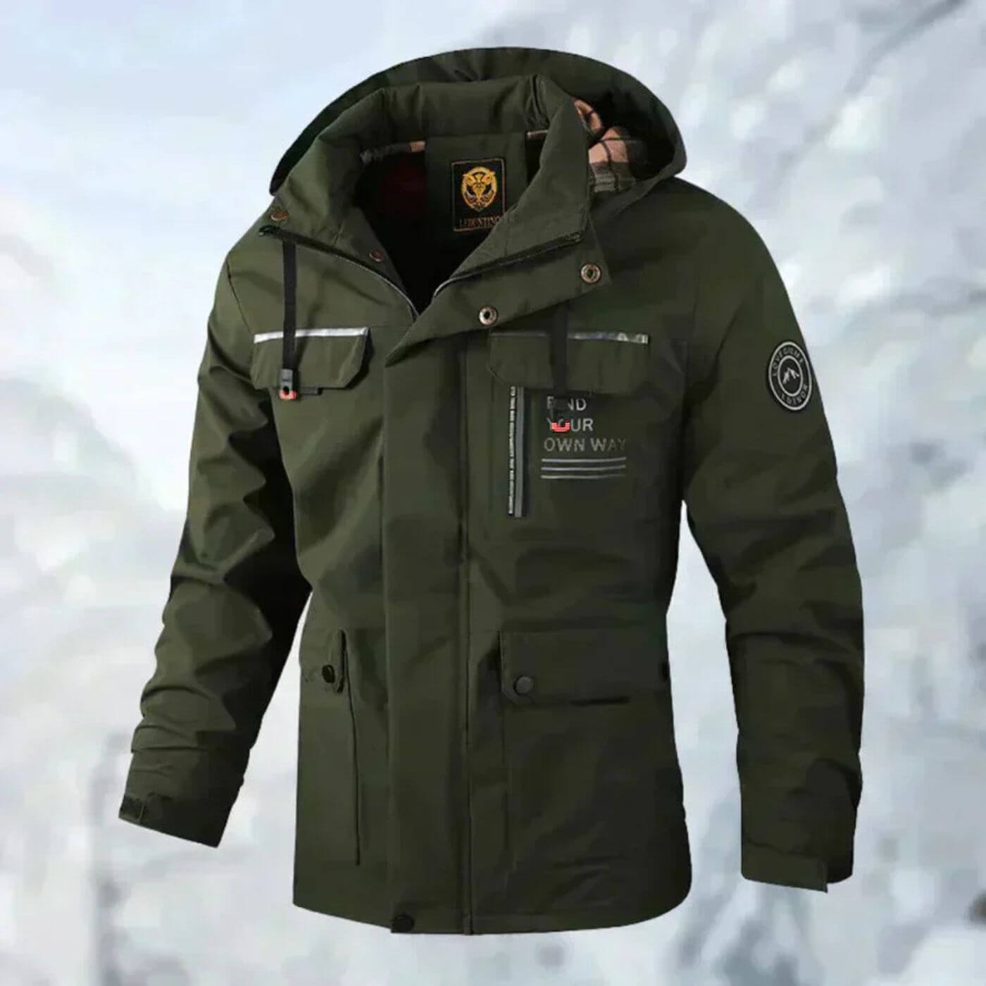 Fernando – Chaqueta impermeable con estilo funcional