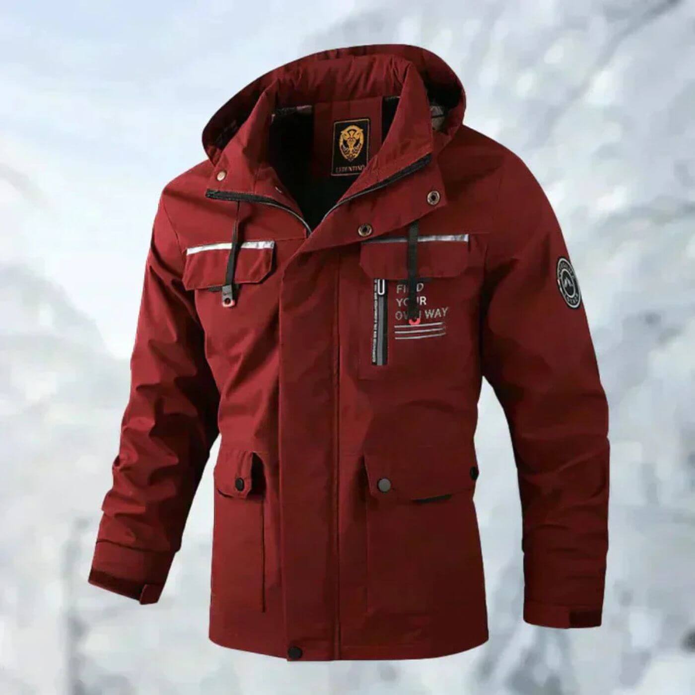 Fernando – Chaqueta impermeable con estilo funcional