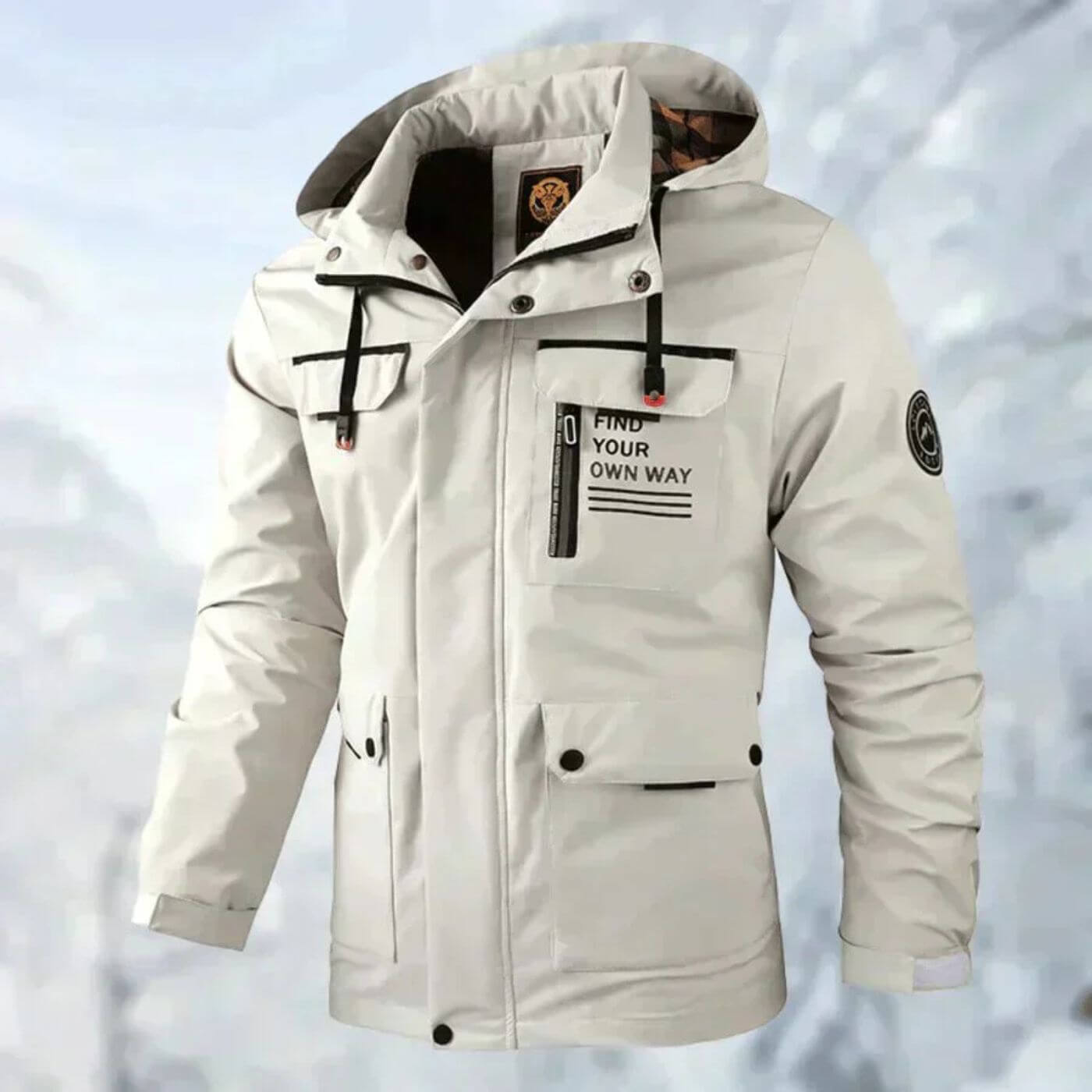 Fernando – Chaqueta impermeable con estilo funcional