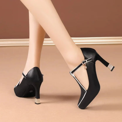 Aurora | Tacones Elegantes con Pedrería