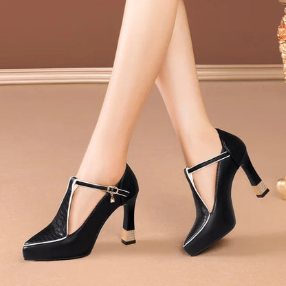 Aurora | Tacones Elegantes con Pedrería