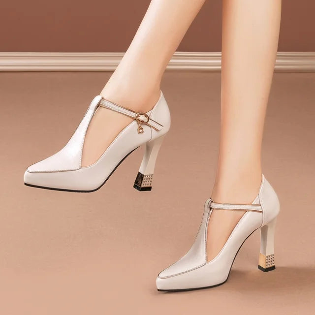 Aurora | Tacones Elegantes con Pedrería