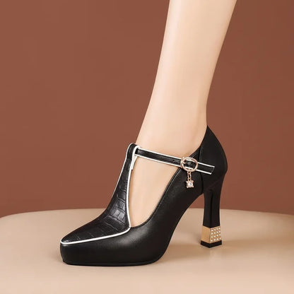 Aurora | Tacones Elegantes con Pedrería