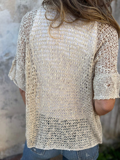 Ivonie  Elegante Top Texturizado
