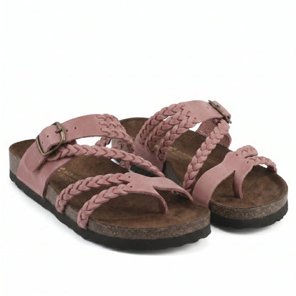 Margarida - Sandalias Bio Tiras Trenzadas