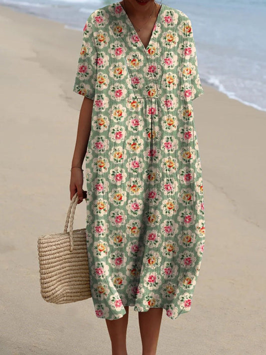 Vestido Floral Vintage - Edición Limitada