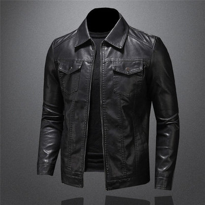 Alessandro – Chaqueta de cuero vegano con elegancia moderna